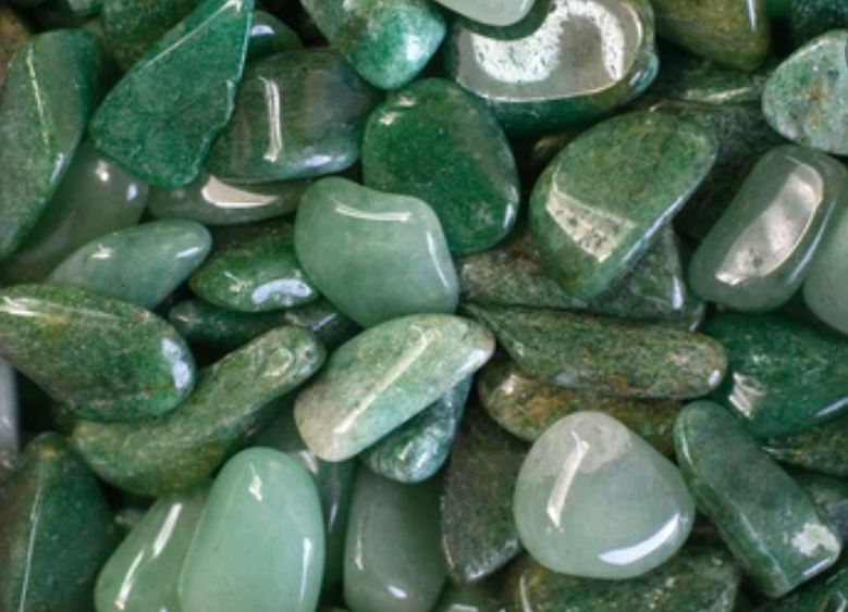 green aventurine tumbles