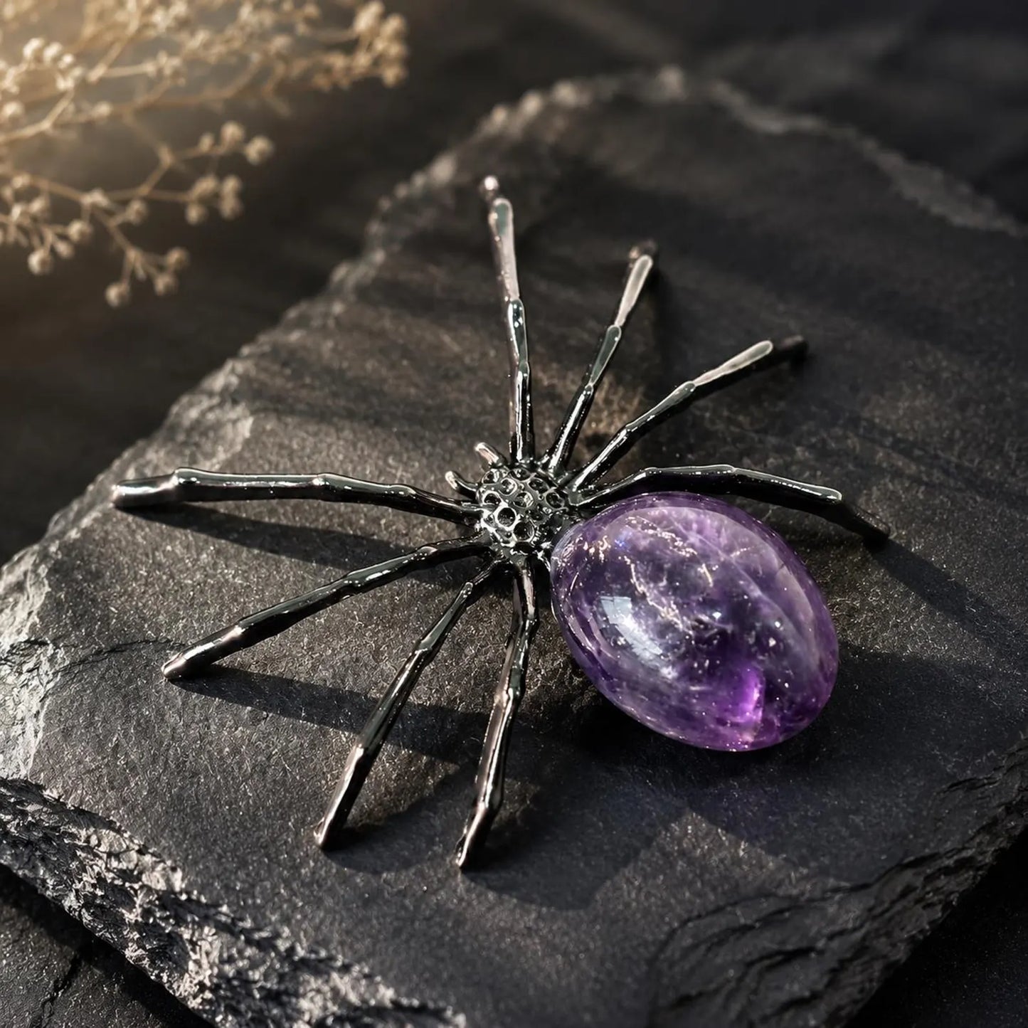 crystal spiders