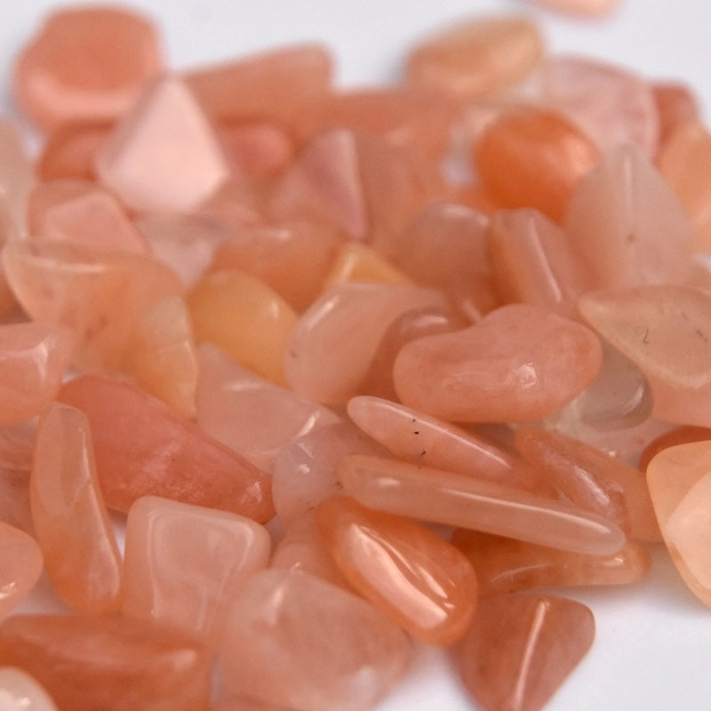 peach quartz tumbles