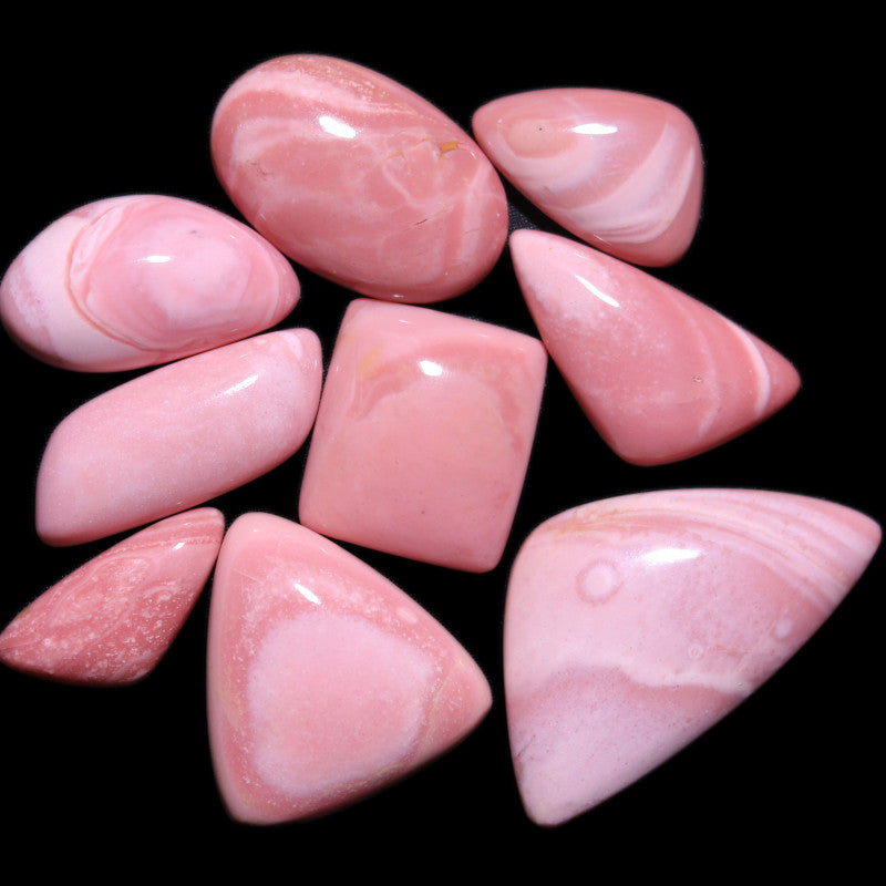 pink opal tumbles