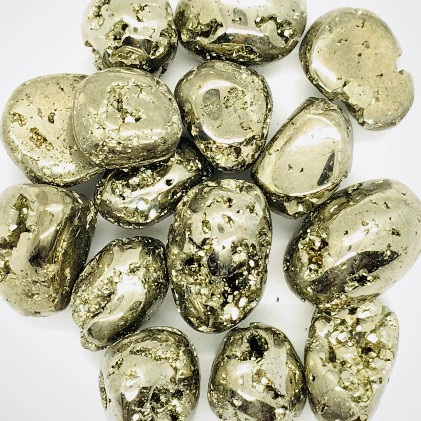 pyrite tumbles