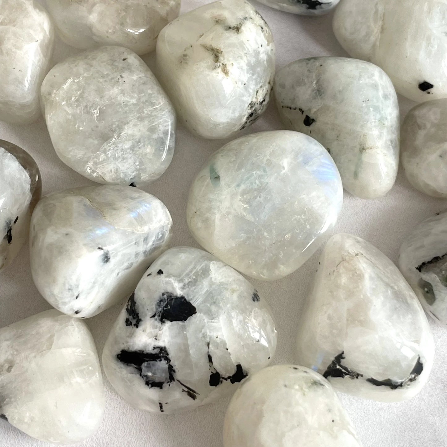 rainbow moonstone tumbles