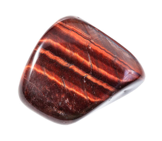 red tiger’s eye tumbles