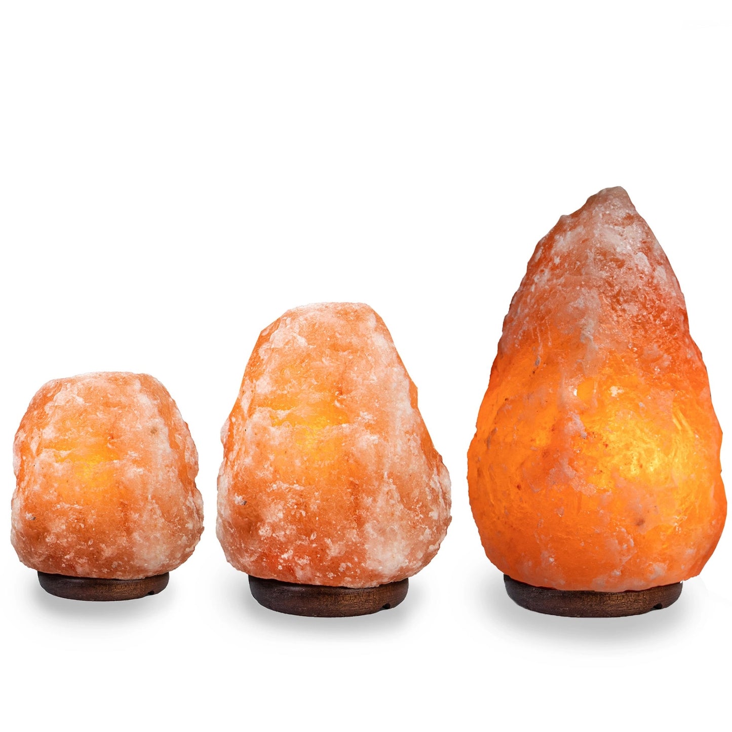 Himalayan rock salt lamps