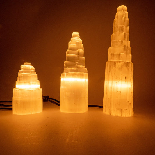 selenite lamp