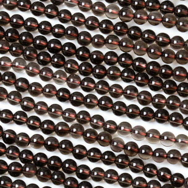 smoky quartz bracelet (8mm beads)