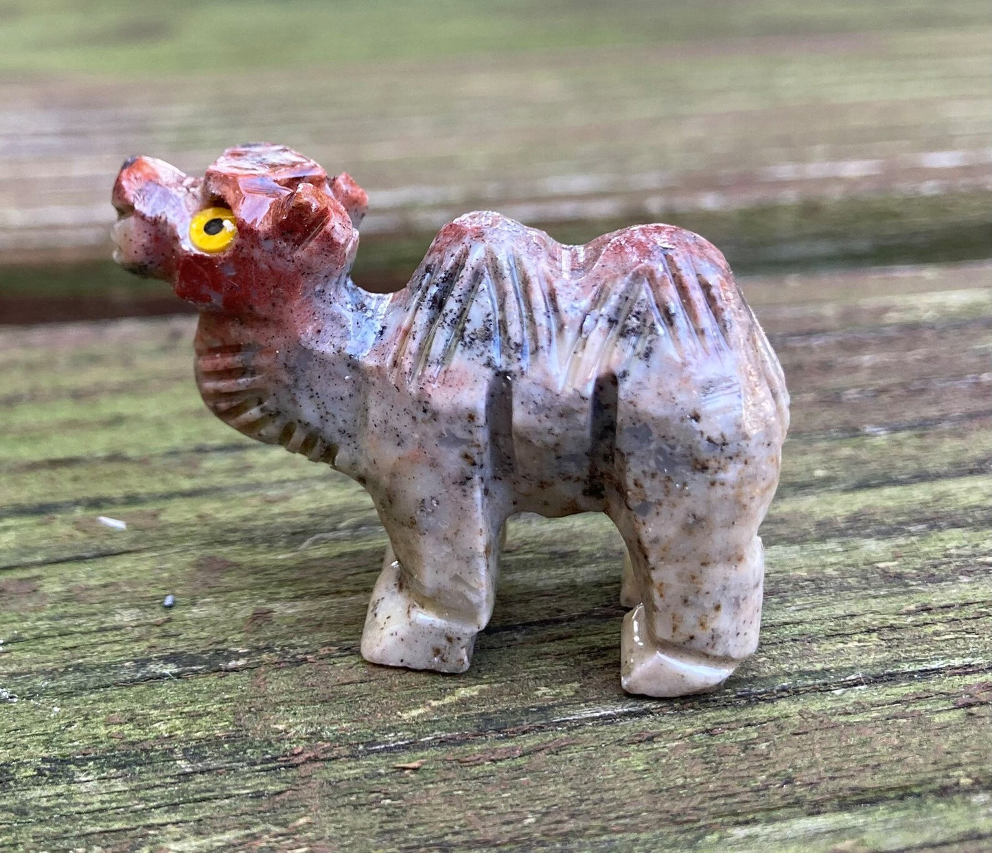 camel soapstone figurine