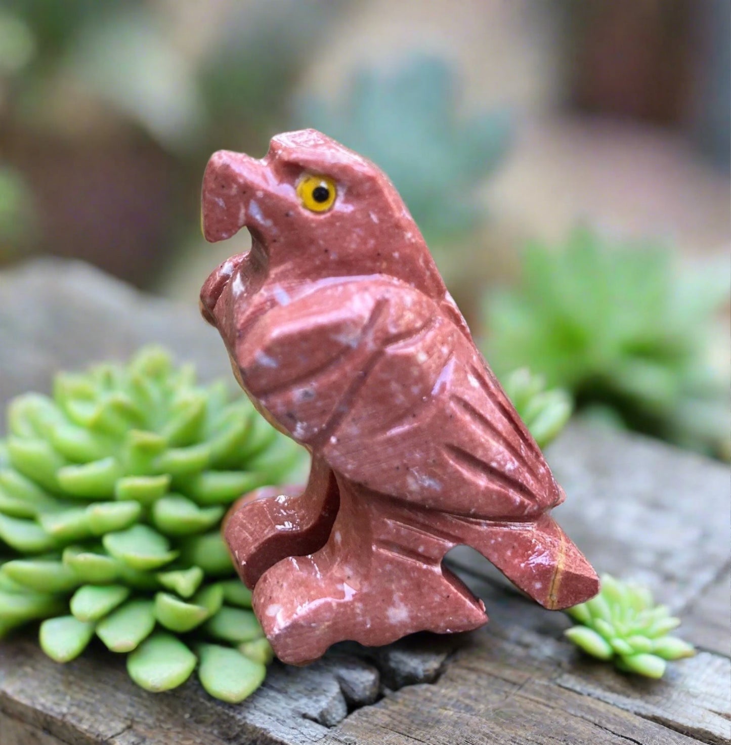 eagle soapstone figurine