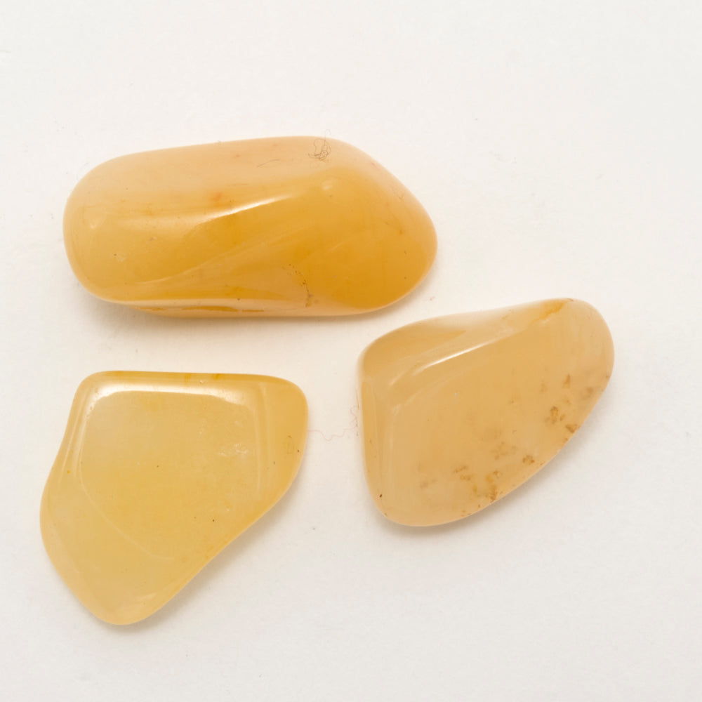 yellow quartz tumbles