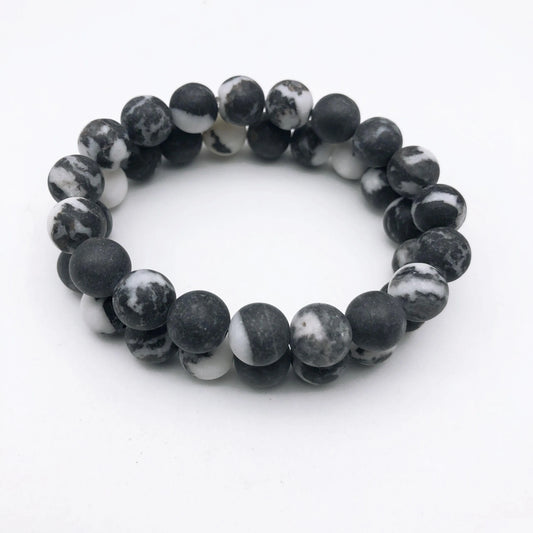 zebra jasper bracelet